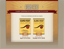 Tablet Screenshot of euro-fest.net